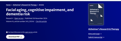 研究发现：和实际年龄相比，面部年龄看上去越老，认知功能障碍及痴呆的风险越高